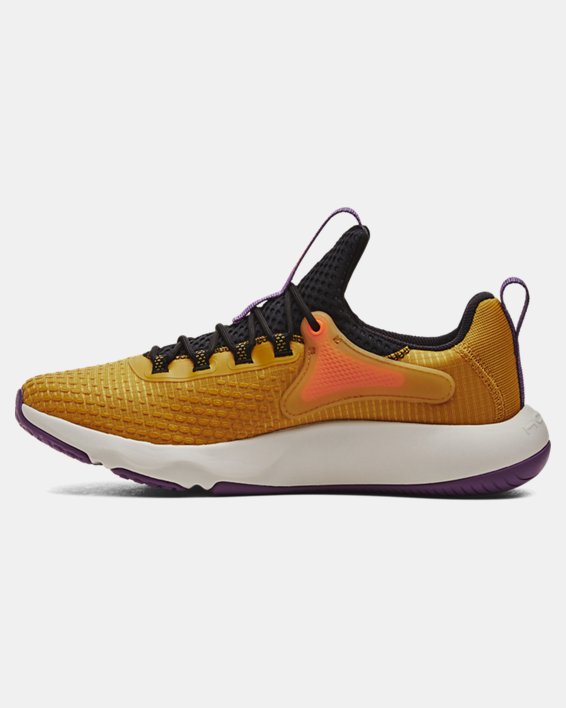 Men's UA HOVR™ Rise 4 Training Shoes in Yellow image number 1